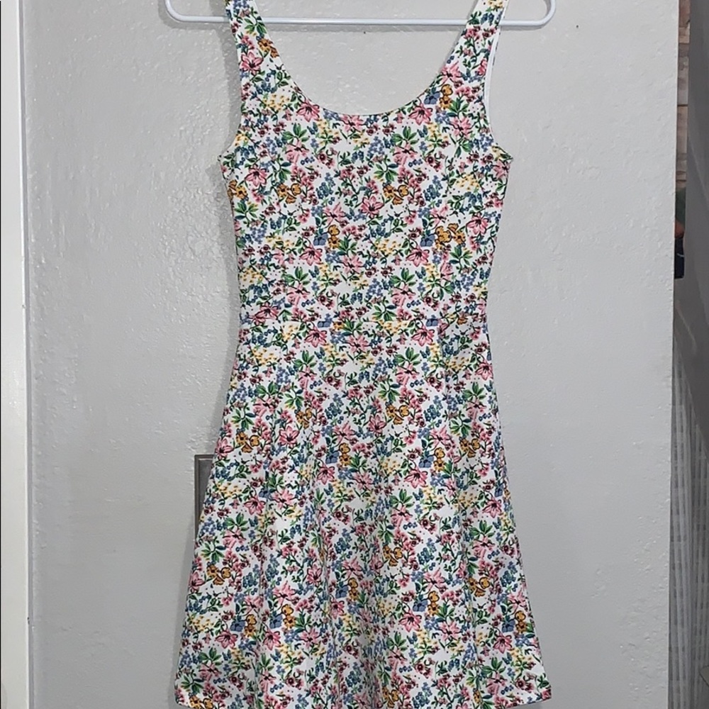 Spring floral dress